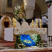 Chiesa di Santa Caterina e messa con Custode Terra Santa